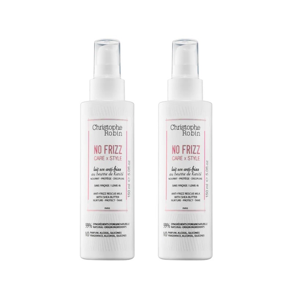 Set of 2 Christophe Robin No Frizz Care X Style